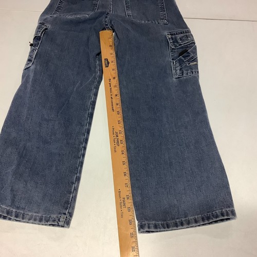 Vintage Boys Denim Cargo Jeans Size 7X R Made USA - Picture 8 of 8