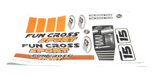 Fg 1:5 2WD Fun Cross Sport WB535 06155/02 Decal Sheets Sticker F1T