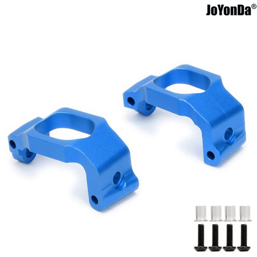 #8932 Blocchi ruota anteriori in alluminio (mozzi a C) per RC Traxxas 1/10 MAXX 89076 89086 - Foto 12 di 21