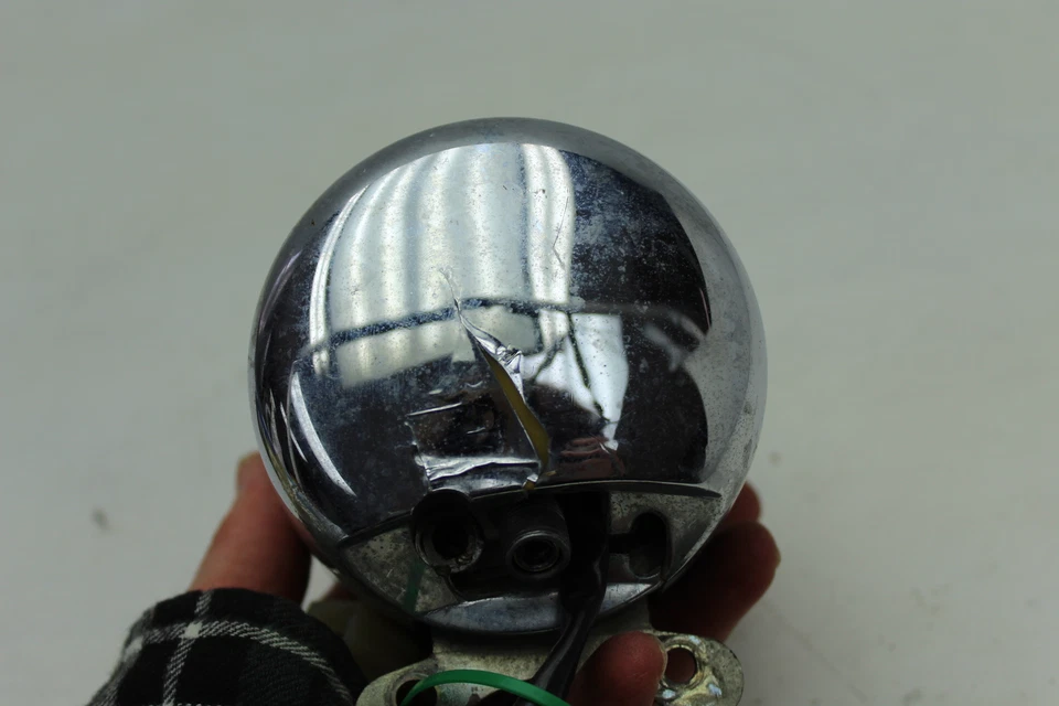 1987 YAMAHA VIRAGO 535 XV535 (#240) MEDIDOR DE VELOCÍMETRO MILHAS BAIXAS (YBG) - Imagem 3 de 4