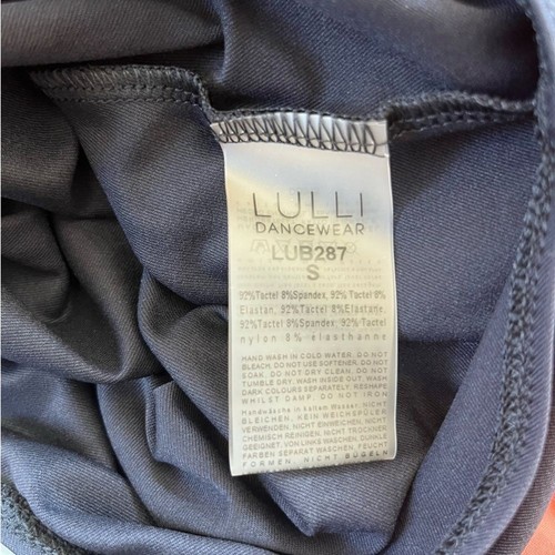 Lulli Dancewear LUB 287 Body Nero Donna Abbigliamento da Danza Basic con Multi Cinghie S - Foto 3 di 5