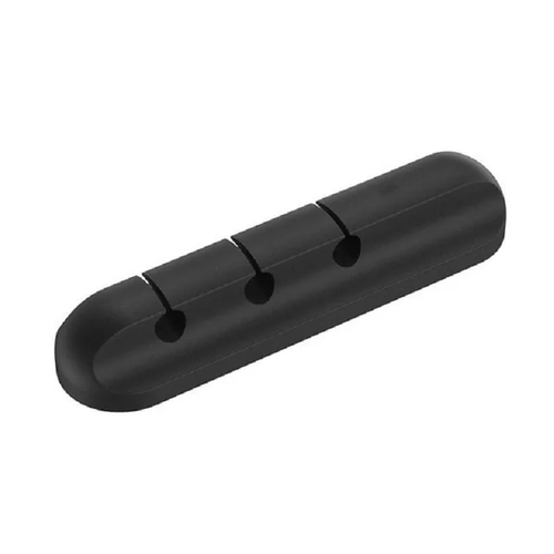 Silicone USB Cable Organiser Winder Desktop Tidy Management Clips - Uk Stuck - Picture 3 of 14