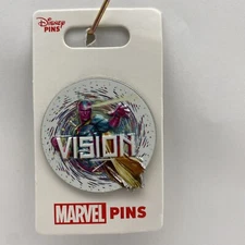 Disney Pin Marvel Vision WandaVision Avengers 3D Parks Trading Pin