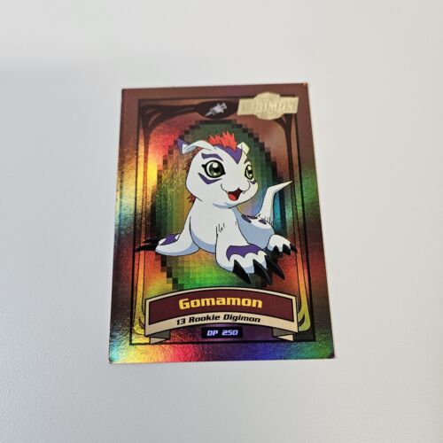 Gomamon 13 Rookie Digimon DP 250 Digimon Card Bandai 1999 Holo - Picture 1 of 7