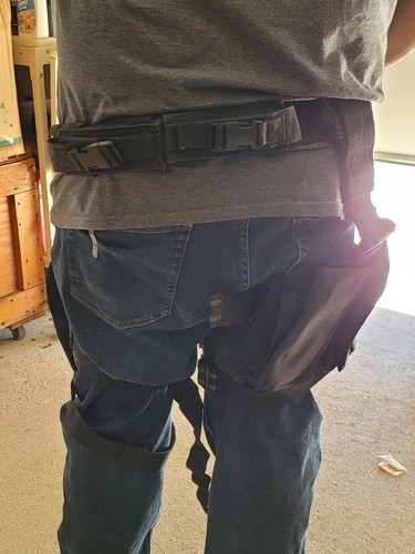 Police Style Belt And Holster - Picture 4 of 4