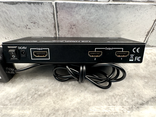 Monoprice 1x4 HDMI Splitter LKV-314 Tested and Working - Picture 3 of 3