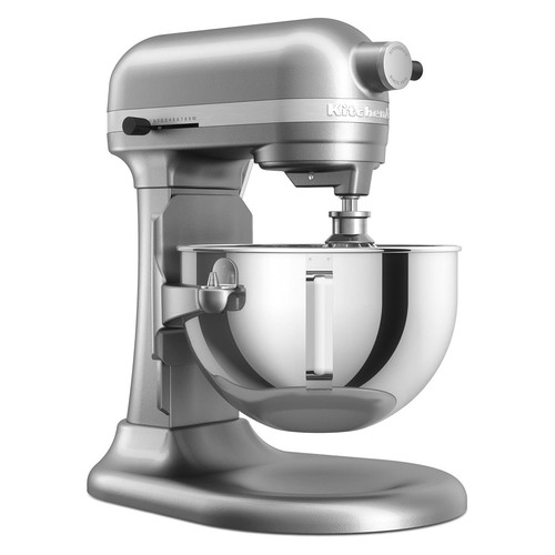 KitchenAid 5KSM55SXXE Heavy Duty 6,6L Küchenmaschine mit Schüsselheber - Afbeelding 2 van 26