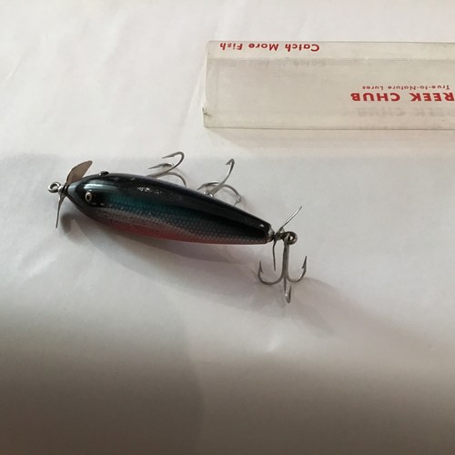 Creek Chub INJURED MINNOW 1505 Köder im DACE mit korrekter BOX!! L763 - Bild 6 von 6
