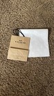 coach shopping bag 10x8x5 inches with new tissue