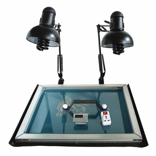 4Color T-Shirt Screen Printing Kit Silk Screen Press DryingCabinet Exposure Unit - Picture 6 of 12