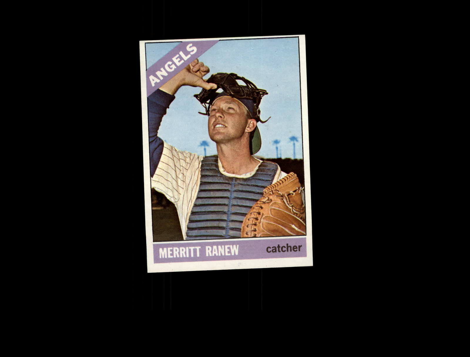 1966 Topps 62A Merritt Ranew with Sold Line EX #D1,098275