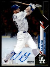 2020 TOPPS CHROME KYLE GARLICK AUTO ROOKIE LOS ANGELES DODGERS #RA-KG DP1