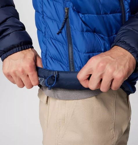 Giacca con cappuccio COLUMBIA uomo White Out II Omni termotermica isolata TG XL - Foto 13 di 13