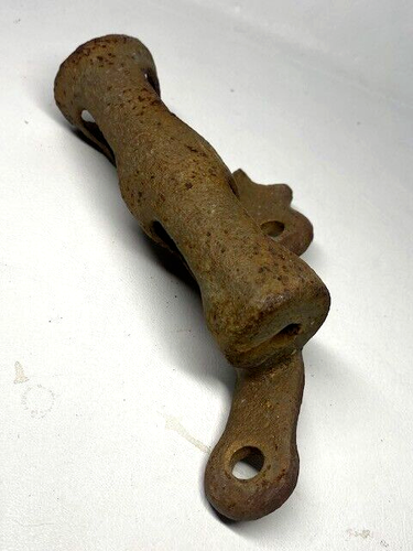 Antique Cast Iron Wall Mount FLAG POLE Holder BRACKET - Picture 2 of 8