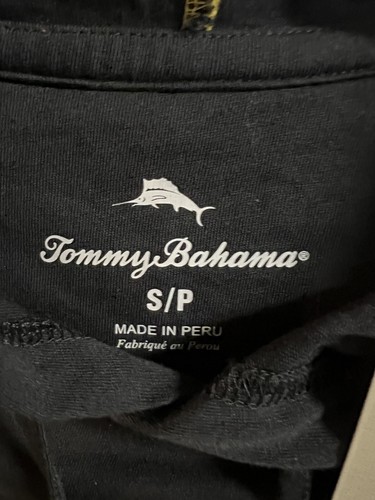 LA Chargers Tommy Bahama schwarzes langärmliges Kapuzenhemd für Herren Small 28 x 21 - Bild 4 von 12