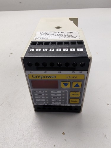 Unipower HPL500 Load Monitor 100-575V - Picture 6 of 12