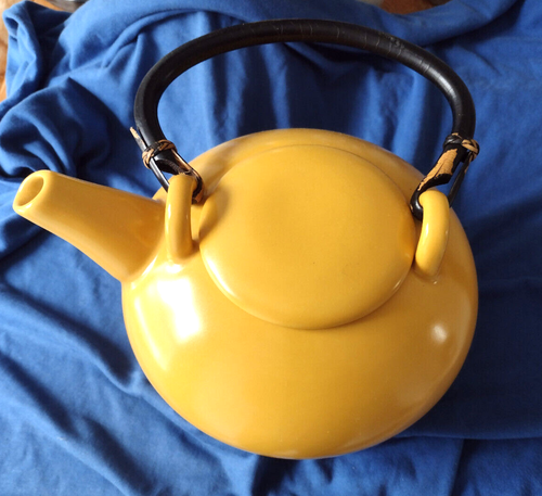 Hoganas Keramik Sweden Stoneware Tea Pot - Picture 2 of 5