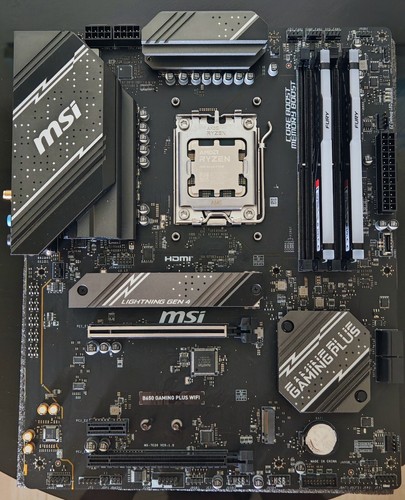 SET MSI B650 Gaming Plus WIFI + AMD Ryzen 7 7700 + 32GB 2x16 Kingston Fury 5600 - Photo 2/5