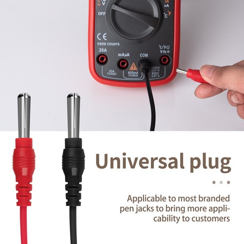 Digital Multimeter Messgerät Universal Sonde Draht Kabel Messleitungen für Voltmeter - Bild 9 von 47