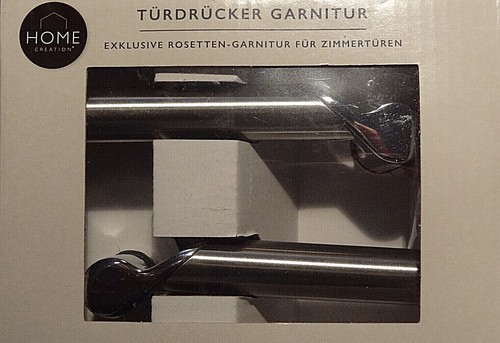 Home Creation Türgriff Garnitur für Zimmertüren Rosetten Türdrücker 2 Varianten - Bild 6 von 7