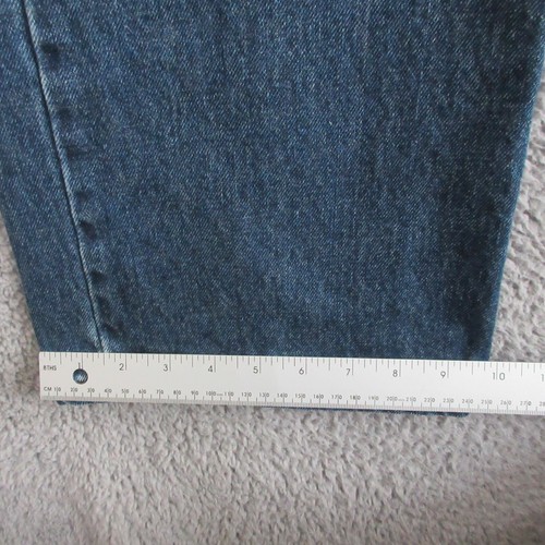 Levi's 517 Jeans Herren 38x30 Blau Medium Wash Bootcut Indigo Denim Western Y2K - Bild 9 von 16