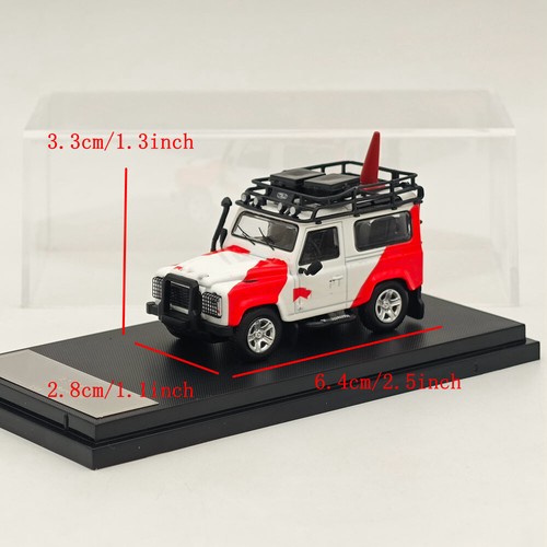 Master 1/64 Scale for Defender 90 Hobby Diecast Car Models Miniature Toys Gifts - Picture 14 of 15