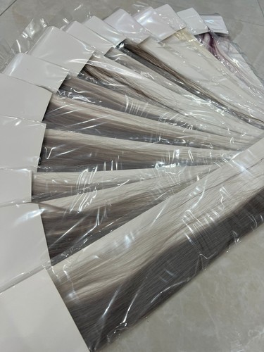 #6 Karamellbraun Haar 6D Vorgebundene Echthaarverlängerungen 50G 100S - Picture 34 of 35