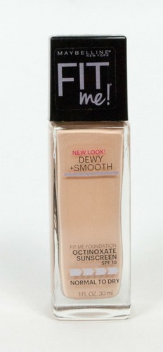 Maybelline Fit Me Dewy + Smooth Normal to Dry Foundation Makeup 1 fl oz Pick 1 - Picture 2 of 4