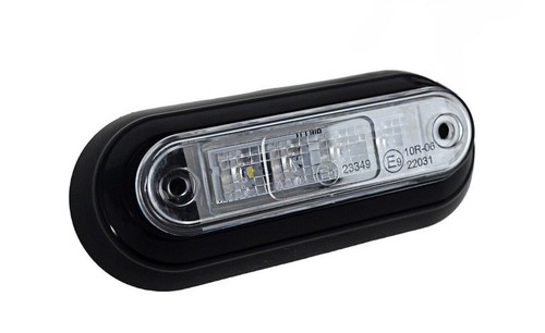2x Weiß 4 LED Seitenmarkierungsleuchten 12V für für Iveco Daily Volkswagen Ford - Bild 4 von 7