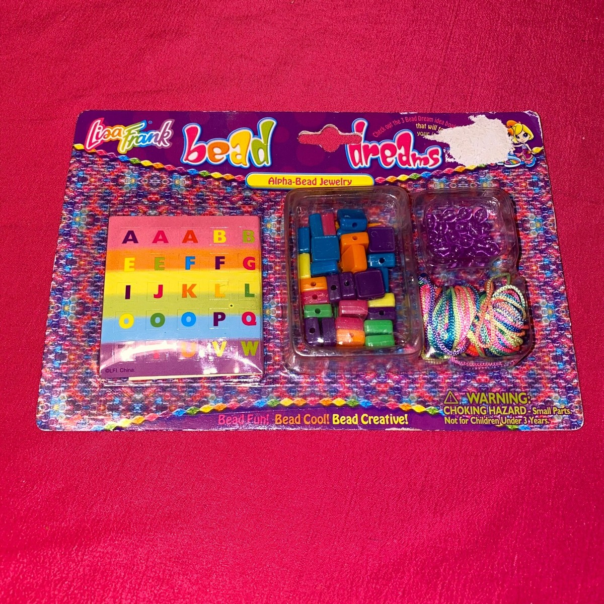 Lisa Frank Bead Dreams Jewelery Kit Sealed Vintage 90s Nostalgia