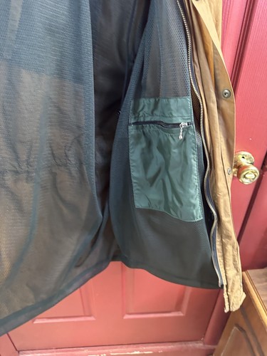 Lewis Creek Scotland Wax Cotton Rain Suit Pants And Jacket Brown - 第 6/11 張圖片