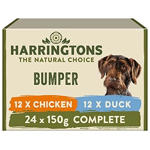 Harringtons Complete Wet Tray Grain Free Hypoallergenic Adult Dog Food Mixed