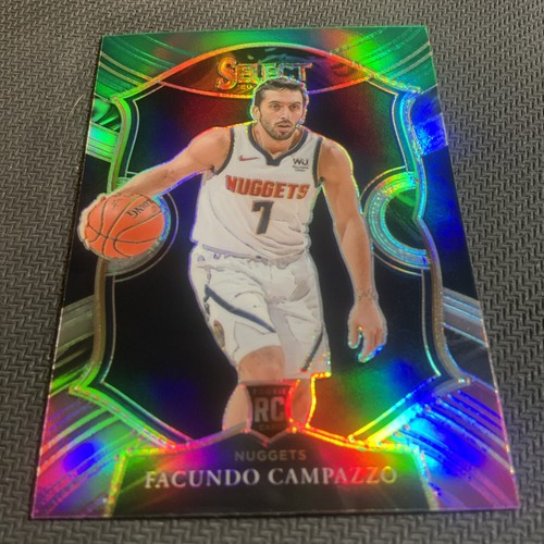 2020-21 Select Prizms Green White Purple #83 Facundo Campazzo Nuggets  - Bild 4 von 5