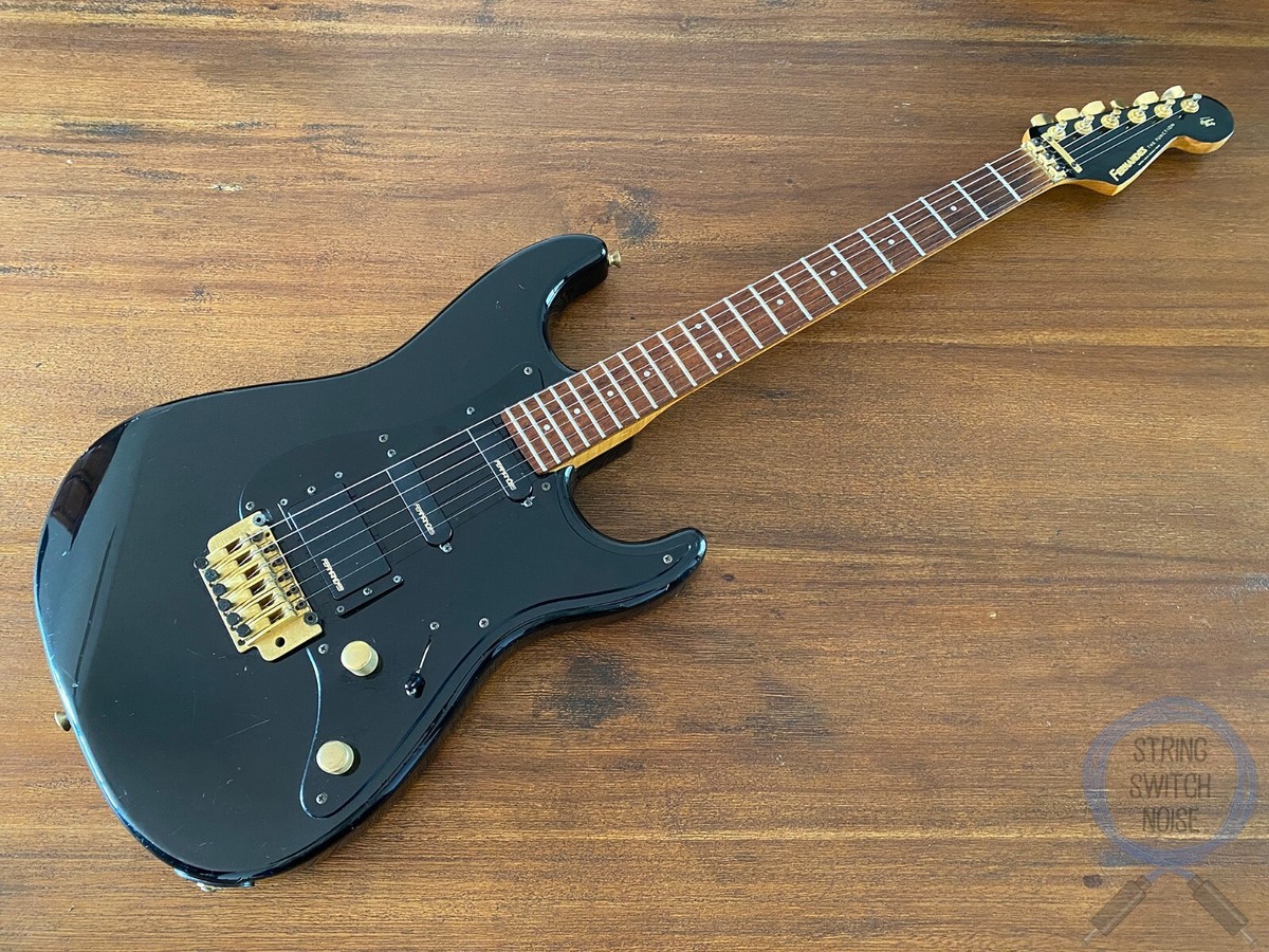 Fernandes Stratocaster, The Function, Black, HSS, Early 90's, FST-55