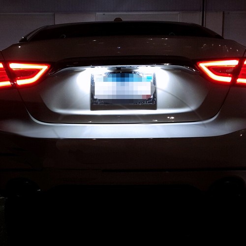 2pcs 6000K White T10 168 194 2825 LED License Plate Map Dome Parking Light Bulbs - Picture 9 of 16