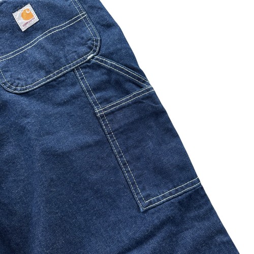 Carhartt Carpenter 38x30 Dark Blue Jeans 382-83 Dungaree Fit Arbeitshose Denim - Bild 14 von 16