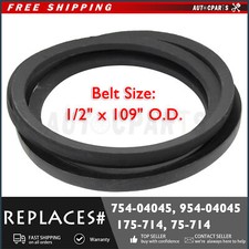 MADE W/ KEVLAR TORO 112-5800 CUB CADET MTD 954-04045 754-04045 95404045 75404045