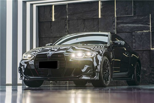 Fit For BMW G80 M3 2021-2025 Dry Carbon Fiber Side Skirt Extension Lip Splitters - Picture 5 of 15