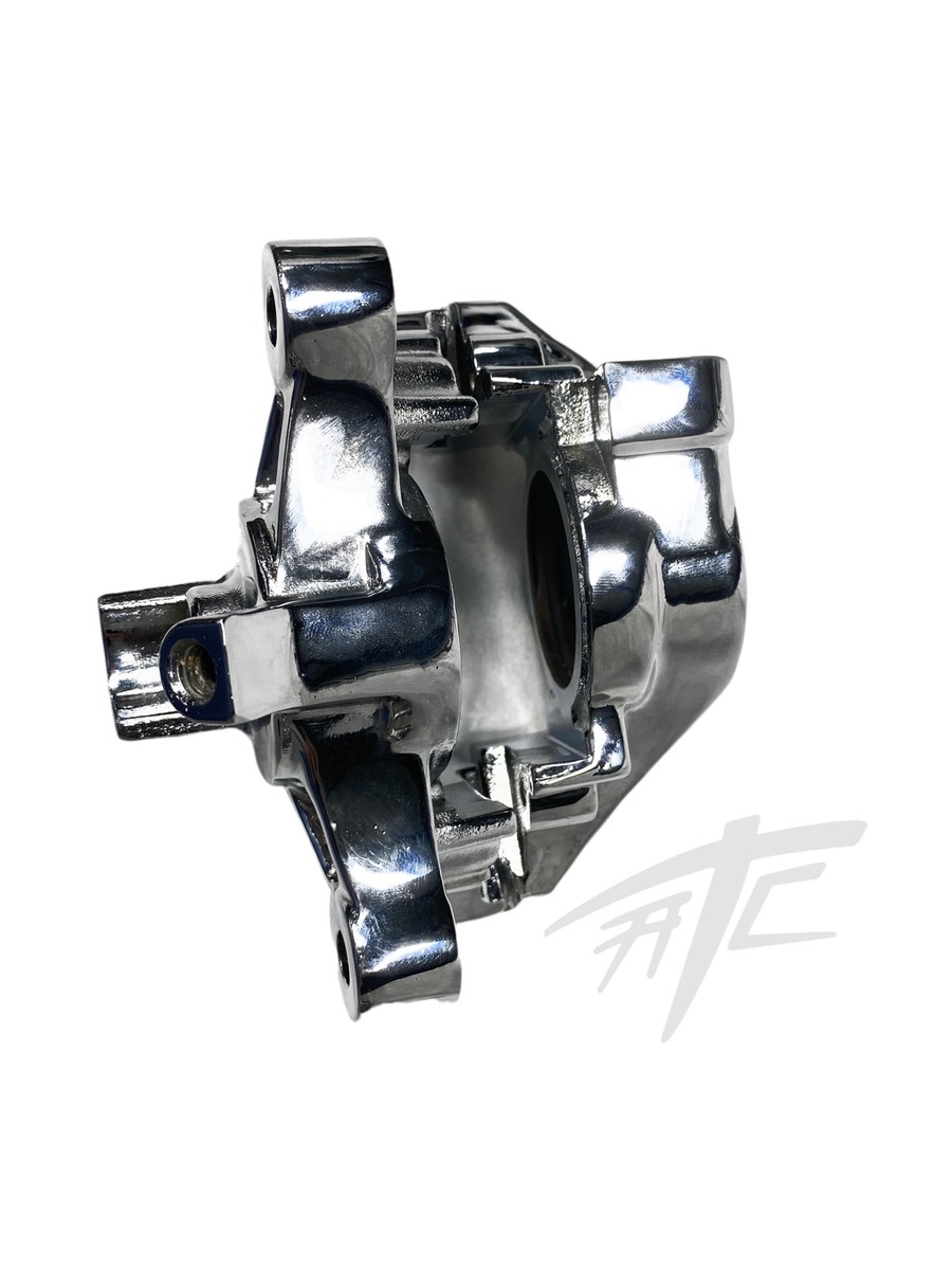修 ZX14 CHROME OEM REAR BRAKE CALIPER HOUSING 06-20 KAWASAKI