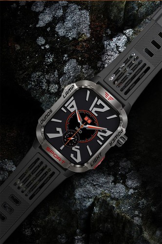 Montre Connectée Militaire Robuste pour Homme avec Appel Bluetooth (Répondre/Passer un Appel) Cadeau - Photo 17 sur 29