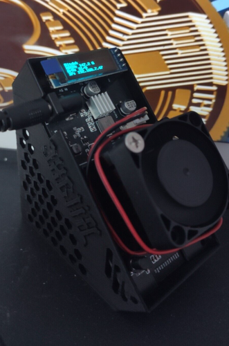 BitDSK N5 REX Crypto Miner - Bitcoin Miner - Nerd Miner esq 200+GH/S inkl. Ständer