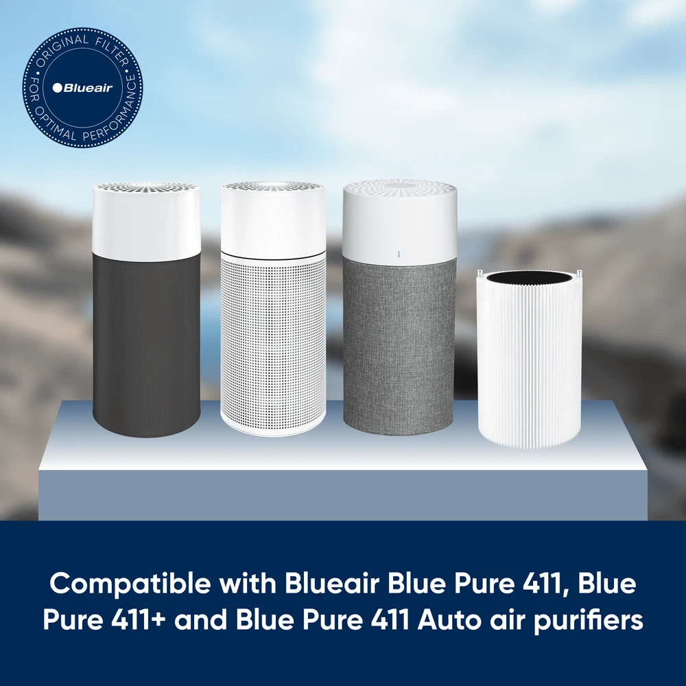 Air Purifier Replacement Filter Blue Pure 411 Compatible with 411 411+ 411 Auto