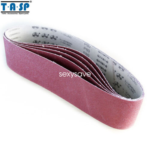 5PC 4" x 36" Sanding Belt Grit 60 80 120 240 Tool 100 x 915 mm - Picture 3 of 7