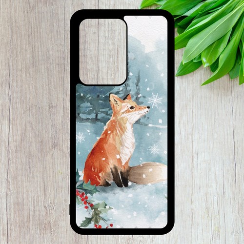 FOX WATERCOLOUR CASE FOR IPHONE SAMSUNG HUAWEI GOOGLE SNOW ART GIFT PHONE COVER - Picture 29 of 30