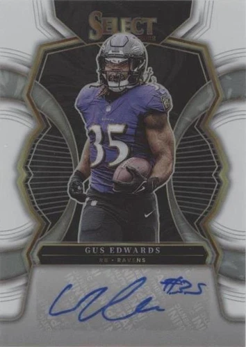 2022 Panini Select Gus Edwards #SIP-GE