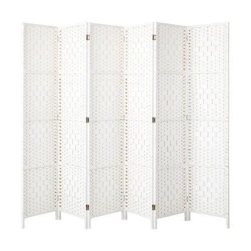 Arezzo Wood and Rattan Room Divider & Privacy Screens | Designer Room Dividers - Picture 26 of 28