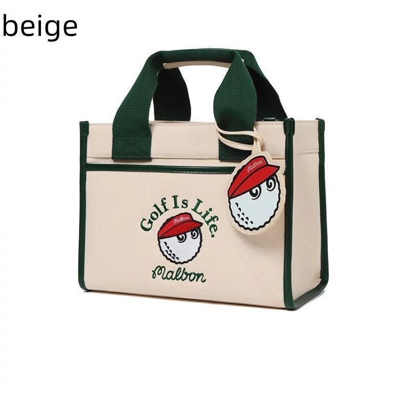 ★MALBON Golf★NEW BORN CLASSIC TOTE BAG★ゴルフ★4カラー Malbon Golf Bag Ladies Handbag Tote bag Shoulder bag 2