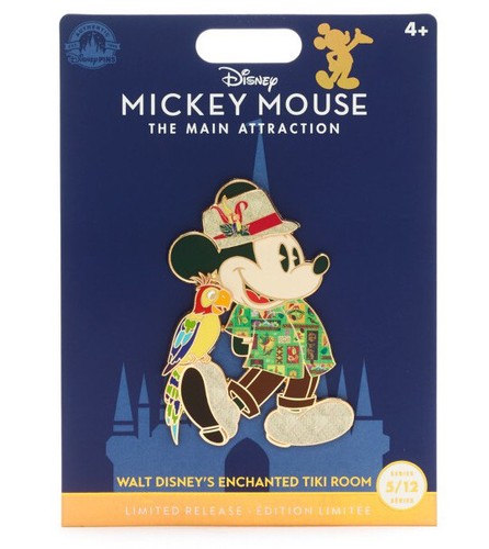 Mickey Mouse Disney Die Hauptattraktion große Nadel verzaubertes Tiki Zimmer #5/12