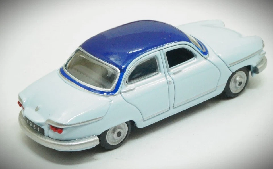 1:87 HO Universal Hobbies PKW Panhard PL 17 Del 1961 In Azzurro/Blu - Immagine 3 di 4