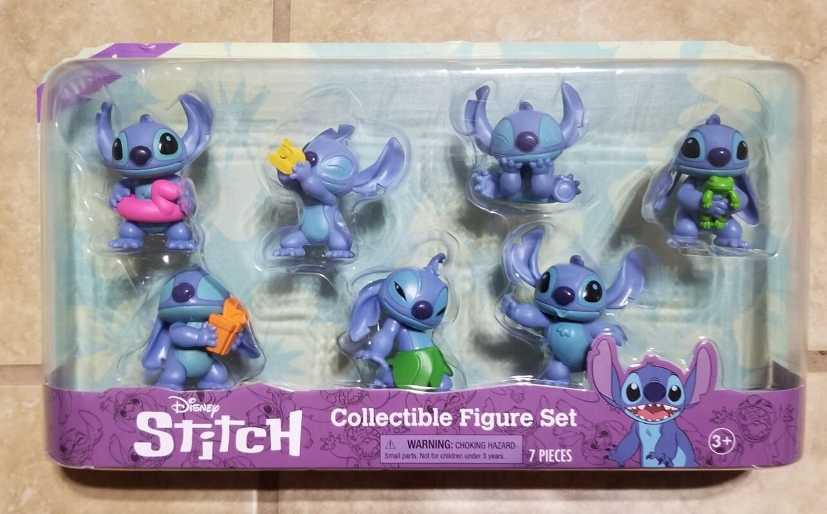 Disney's Lilo & Stitch 7pc Stitch Collectible Figures Set | eBay